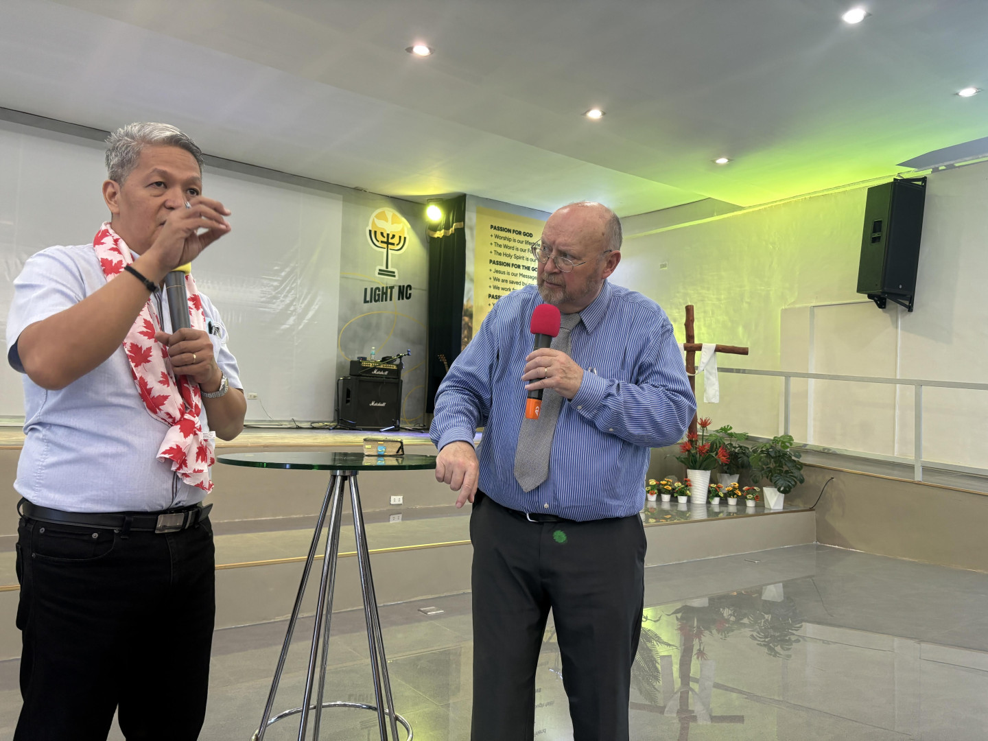 Teaching the Pentecostal Leaders of Manila