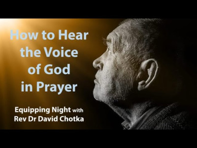 Video preview image for Equipping night with Dr David Chotka